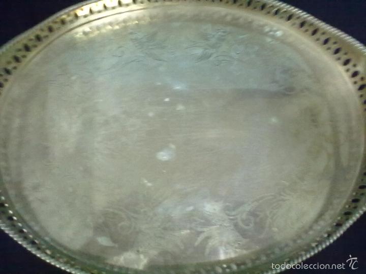 Antig&uuml;edades: BANDEJA ALPACA - Foto 3