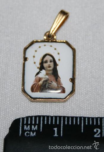 Antig&uuml;edades: PRECIOSA MEDALLA DE LA VIRGEN - Foto 1