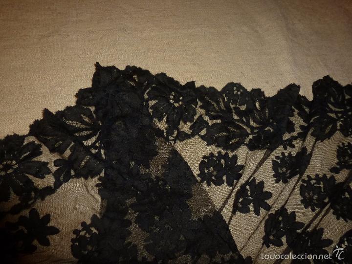 Antig&uuml;edades: MANTILLA NEGRA - Foto 2