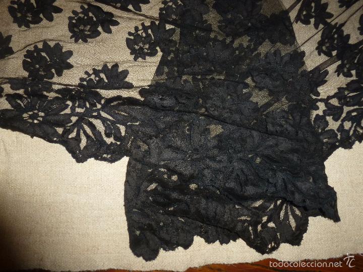 Antig&uuml;edades: MANTILLA NEGRA - Foto 3