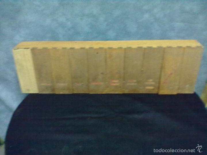 Antig&uuml;edades: CAJONERA 10 COMPARTIMENTOS PARA RESTAURAR - Foto 1