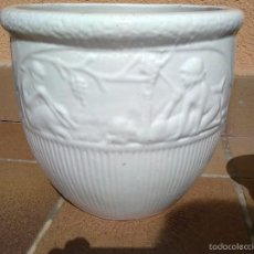Antiquités: MACETERO CERAMICA ALCORA - MANISES MODERNISTA. Lote 56844049