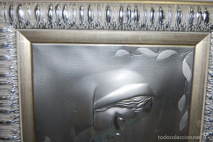 Antig&uuml;edades: PLAF&Oacute;N VIRGEN CON NI&Ntilde;O EN PLATA - Foto 4