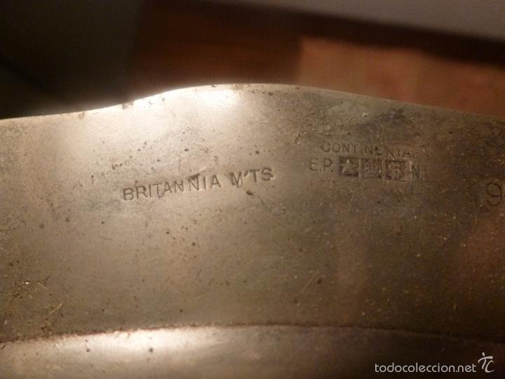 Antig&uuml;edades: bandeja de metal ingles - Foto 3