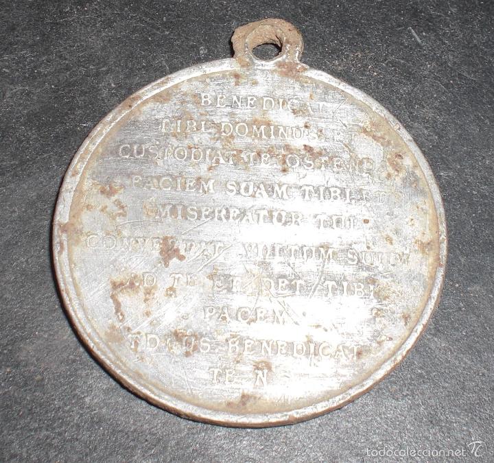 Antig&uuml;edades: Medalla Bendici&oacute;n de san Francisco de asis - Foto 2