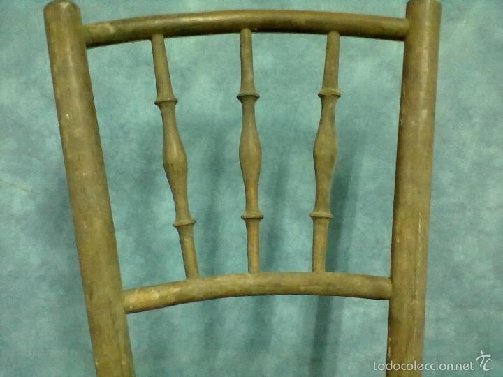 Antig&uuml;edades: SILLA ESTILO THONET ISABELINA PARA RESTAURAR - Foto 2
