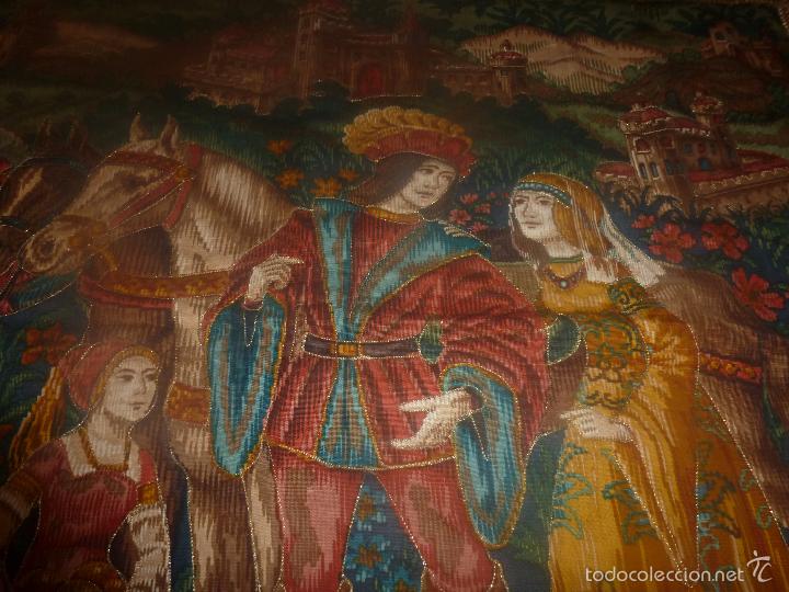 Antig&uuml;edades: TAPIZ MEDIEVAL - Foto 3