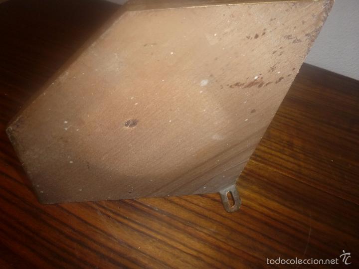 Antig&uuml;edades: RINCONERA PARA SANTO DE MADERA DORADA - Foto 7