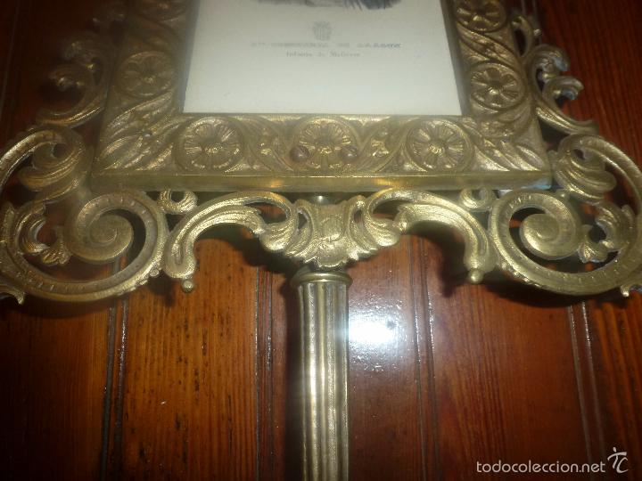 Antig&uuml;edades: MARCO DE BRONCE PARA SACRAS - Foto 2