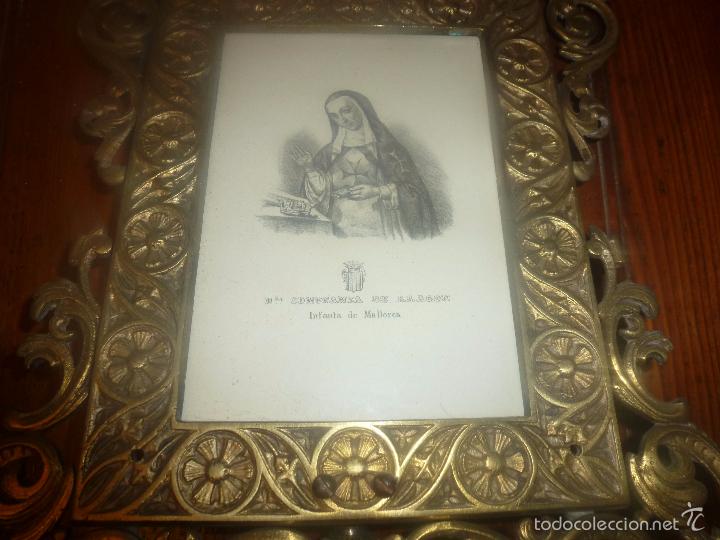 Antig&uuml;edades: MARCO DE BRONCE PARA SACRAS - Foto 4