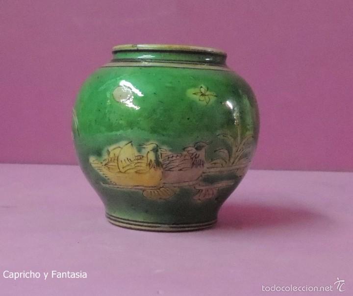 Antig&uuml;edades: Tarro chino n&ordm; 1674 - Foto 2