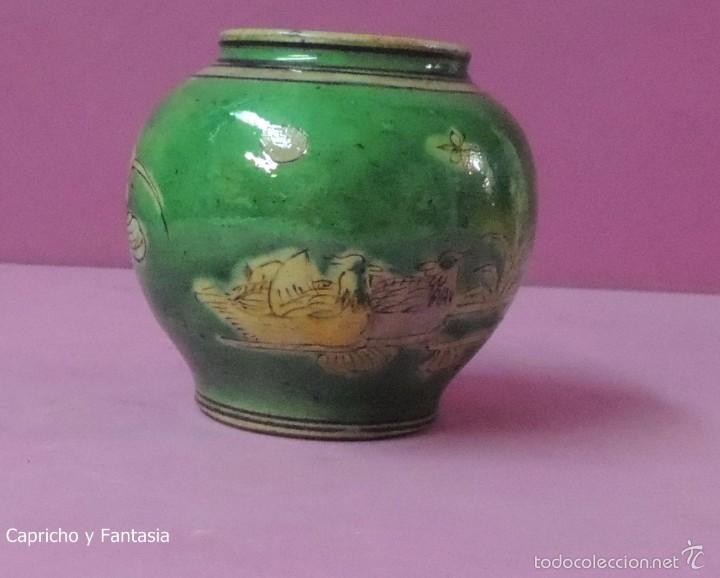 Antig&uuml;edades: Tarro chino n&ordm; 1674 - Foto 4