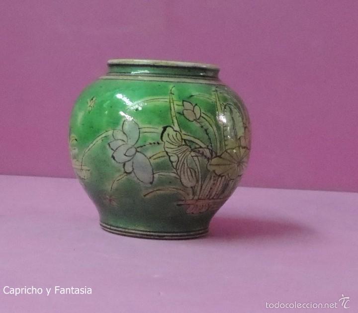 Antig&uuml;edades: Tarro chino n&ordm; 1674 - Foto 9