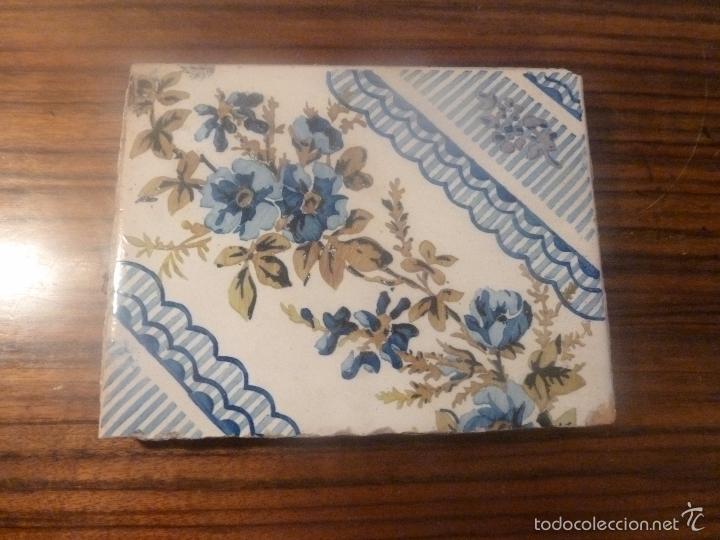 Antig&uuml;edades: AZULEJO DE MANISES - Foto 3