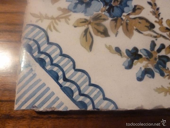 Antig&uuml;edades: AZULEJO DE MANISES - Foto 4