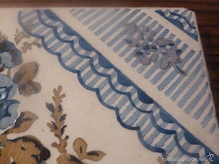 Antig&uuml;edades: AZULEJO DE MANISES - Foto 6