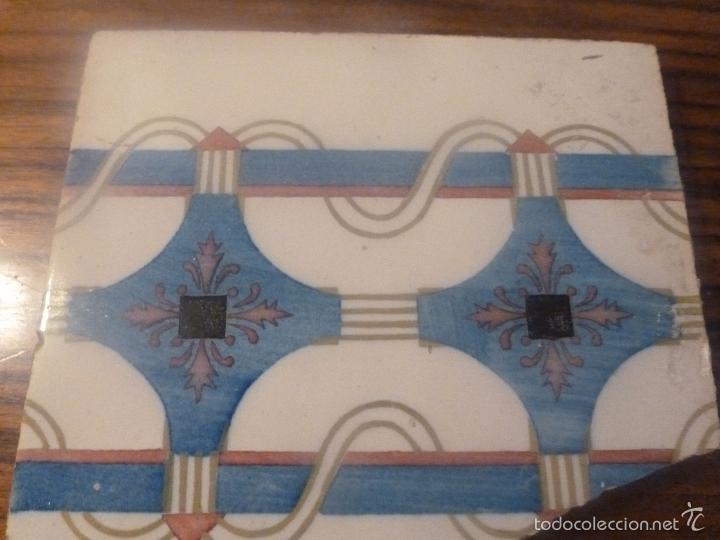 Antig&uuml;edades: AZULEJO DE MANISES - Foto 3