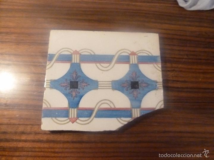 Antig&uuml;edades: AZULEJO DE MANISES - Foto 4