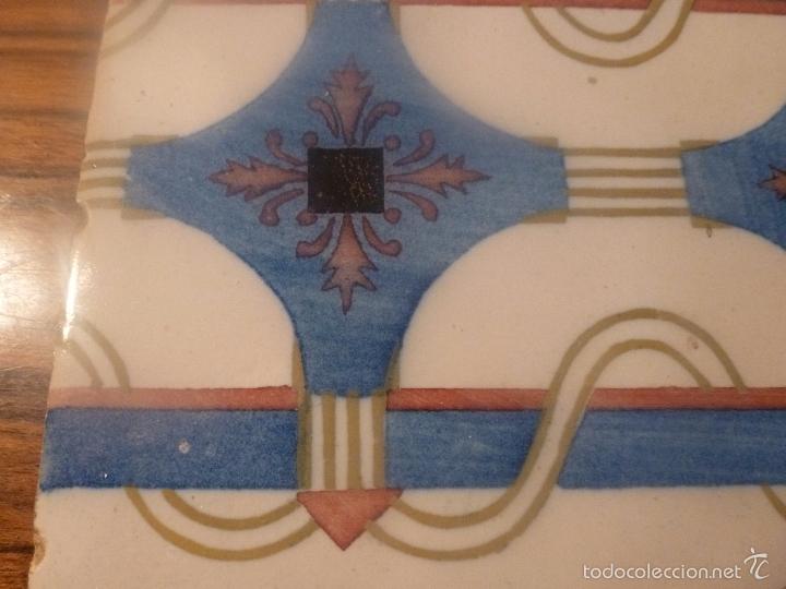 Antig&uuml;edades: AZULEJO DE MANISES - Foto 7
