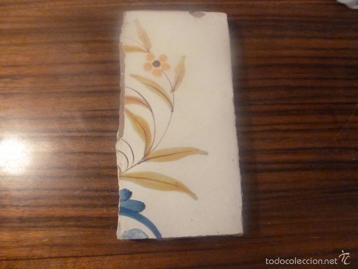Antig&uuml;edades: AZULEJO DE MANISES - Foto 1