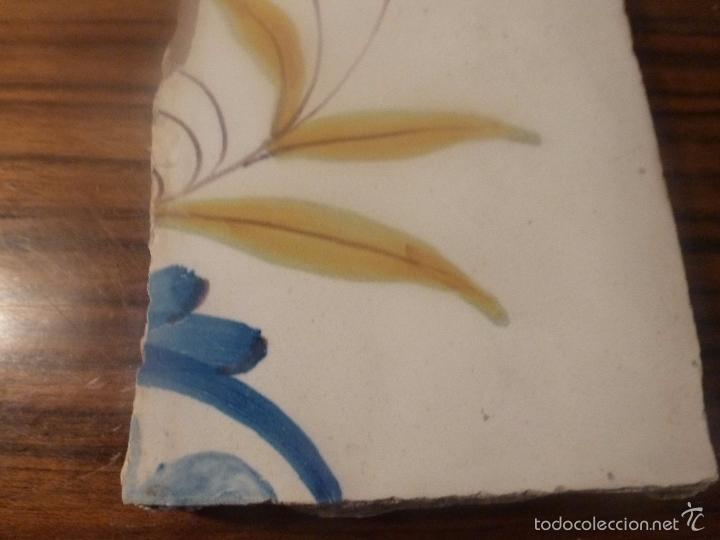 Antig&uuml;edades: AZULEJO DE MANISES - Foto 4