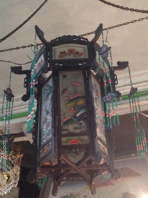 Antig&uuml;edades: FAROL ORIENTAL RESTAURADO - Foto 1