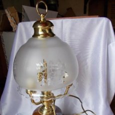 Antigüedades: LAMPARA MUY BIEN CONSERVADA Y DE MUCHA CALIDAD. Lote 56982991