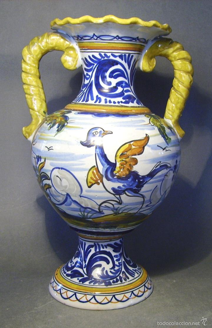 Antig&uuml;edades: GRAN  JARR&Oacute;N  CER&Aacute;MICA  DE  TALAVERA - Foto 3