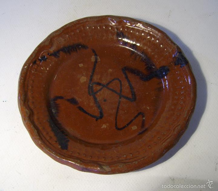 Antig&uuml;edades: PLATO  DE  TERRISSA  CATALANA  XIX - Foto 2
