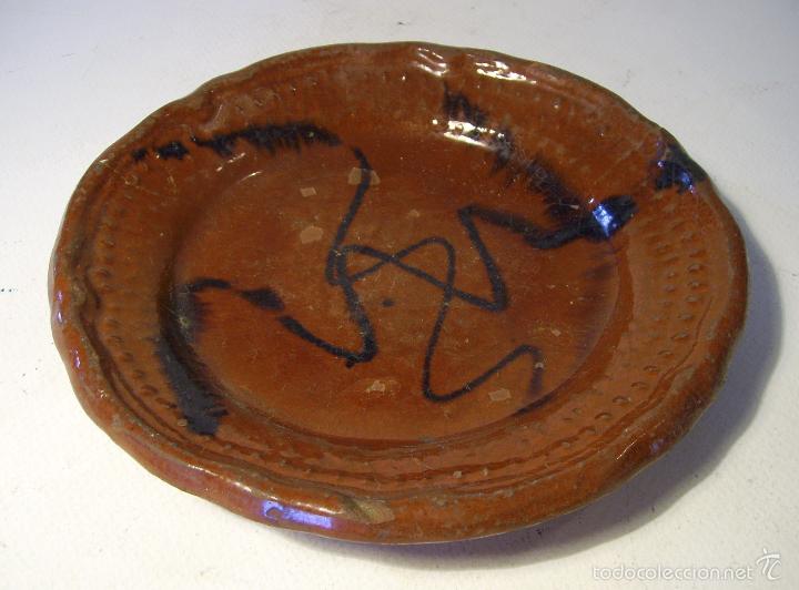 Antig&uuml;edades: PLATO  DE  TERRISSA  CATALANA  XIX - Foto 3