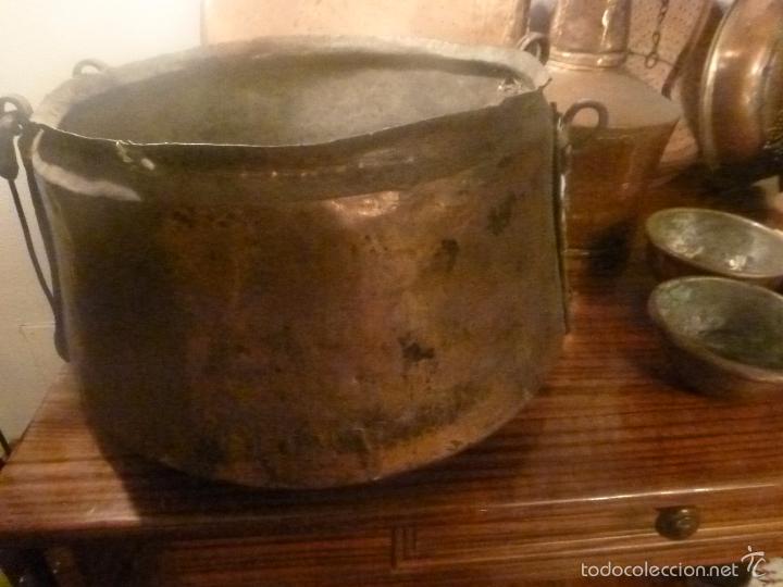 Antig&uuml;edades: conjunto de doce piezas de cobre - Foto 2