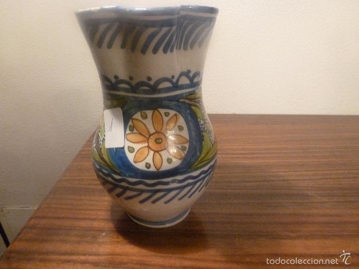 Antig&uuml;edades: jarra de ceramica de manises - Foto 1