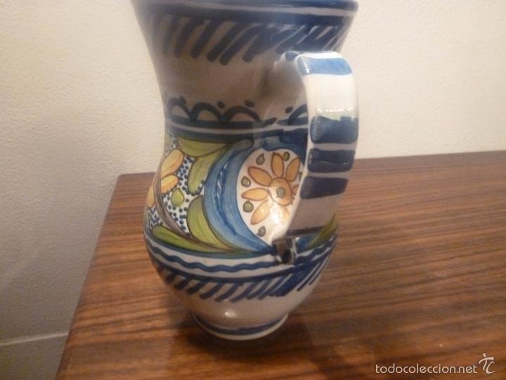 Antig&uuml;edades: jarra de ceramica de manises - Foto 2