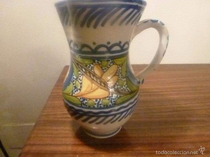 Antig&uuml;edades: jarra de ceramica de manises - Foto 3