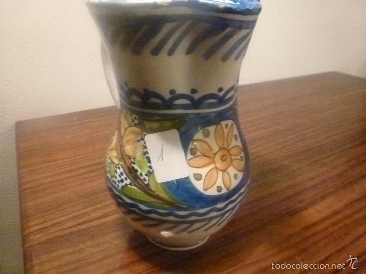 Antig&uuml;edades: jarra de ceramica de manises - Foto 4