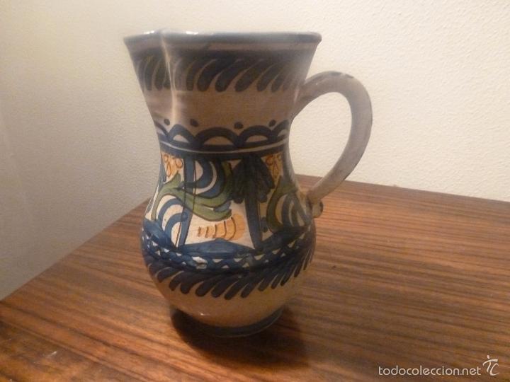 Antig&uuml;edades: jarra de ceramica de manises - Foto 3