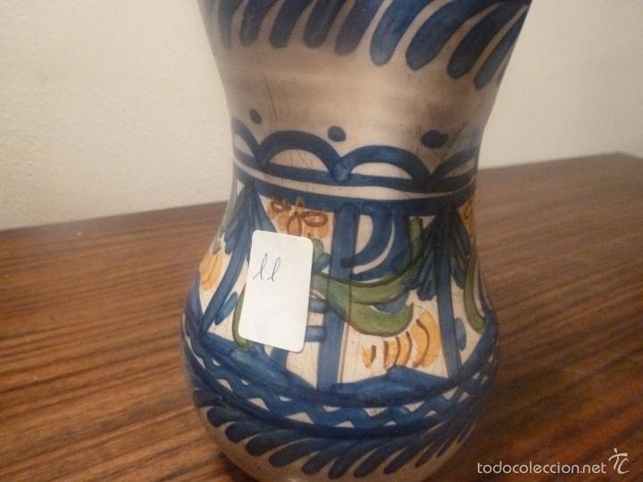 Antig&uuml;edades: jarra de ceramica de manises - Foto 4