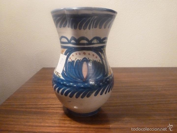 Antig&uuml;edades: jarra de ceramica de manises - Foto 1
