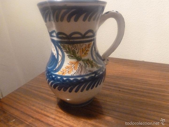 Antig&uuml;edades: jarra de ceramica de manises - Foto 3