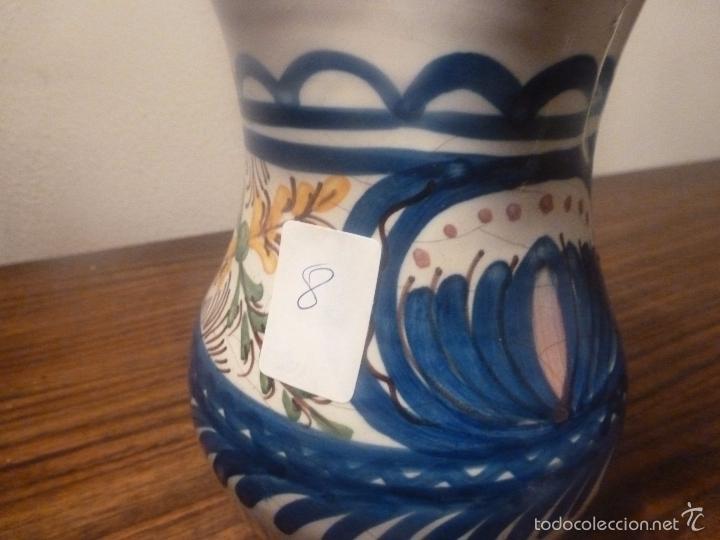 Antig&uuml;edades: jarra de ceramica de manises - Foto 4