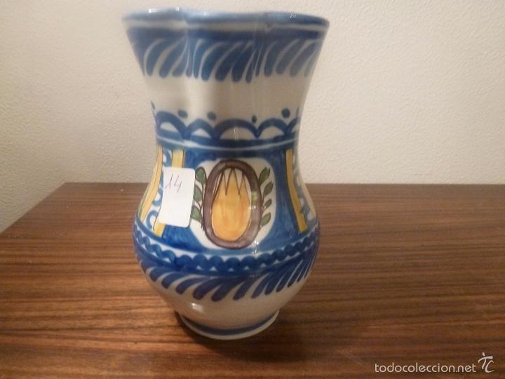 Antig&uuml;edades: jarra de ceramica de manises - Foto 1