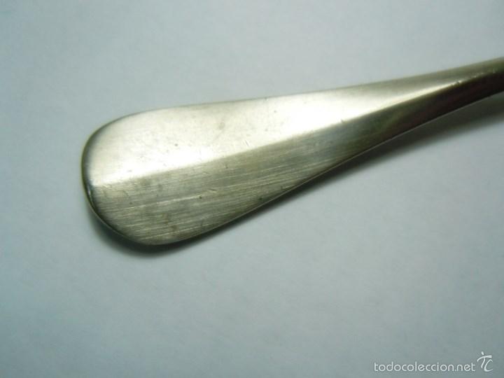 Antig&uuml;edades: TENEDOR EN METAL PLATEADO - Foto 4