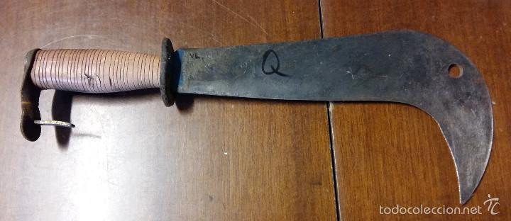 Antig&uuml;edades: Corvillo (hoz), con marca 28, 38 cm en total - Foto 2