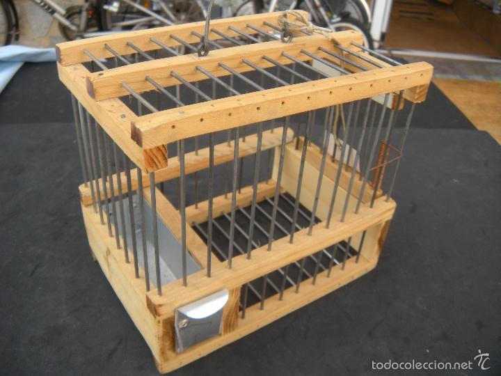 Antig&uuml;edades: PEQUE&Ntilde;A JAULA TRANSPORTIN - Foto 1