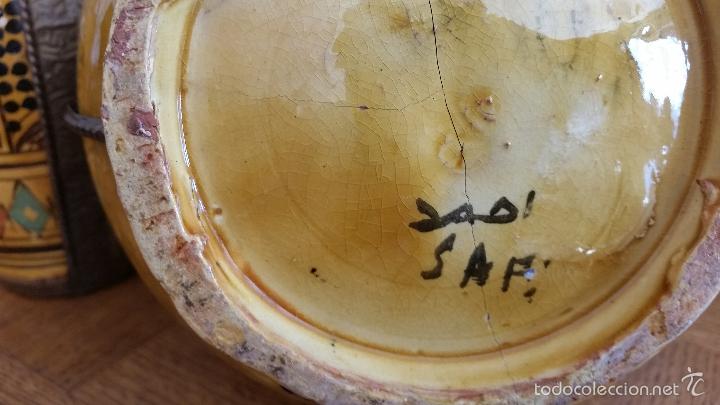 Antig&uuml;edades: PAREJA DE JARRONES FIRMADOS - Foto 2