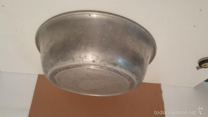 Antig&uuml;edades: PALANGANA ALUMINIO - Foto 2