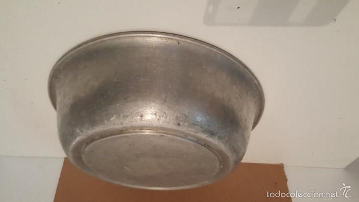 Antig&uuml;edades: PALANGANA ALUMINIO - Foto 5