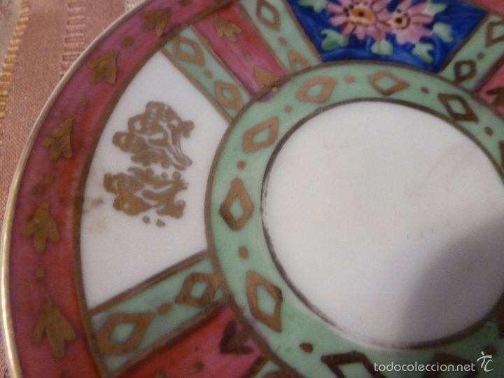 Antig&uuml;edades: plato de porcelana - Foto 4