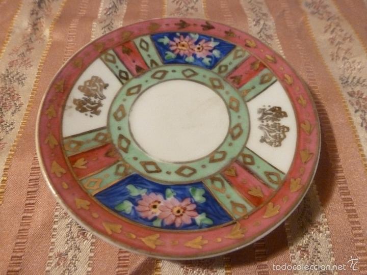 Antig&uuml;edades: plato de porcelana - Foto 6