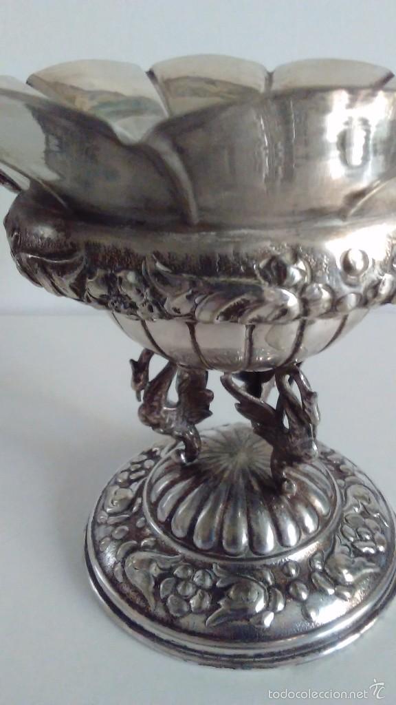 Antig&uuml;edades: Bonito centro de mesa en forma de copa - Foto 1